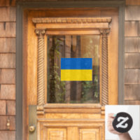 Ukraine-Verbindung, Fensterzeichen, ukrainische Fl