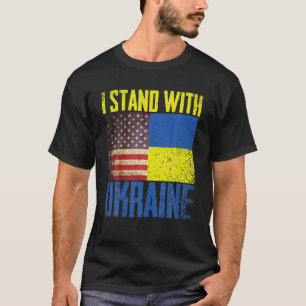 Ukraine Vintage Flagge, ukrainische Liebhaber, Ukr T-Shirt