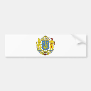 Ukraine-Wappen Autoaufkleber