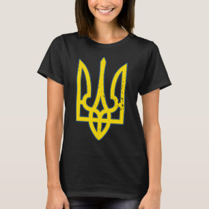Ukraine-Wappen-Shirt Unterstützen Sie die Ukraine T-Shirt
