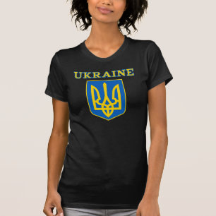 Ukraine-Wappen T-Shirt