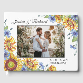 Ukraine Watercolor Wedding FOTO Gästebuch