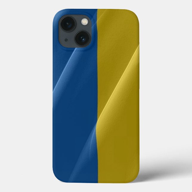 Ukraine Waving Flag - Case-Mate iPhone Hülle (Rückseite)