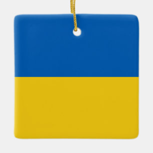 Ukraine Weihnachten Keramikornament