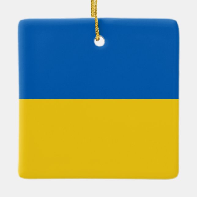 Ukraine Weihnachten Keramikornament (Vorderseite)