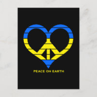 Ukraine Weltfrieden Shirt Retro Peace Liebe U