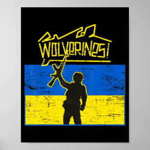 Ukraine Wolverines Poster