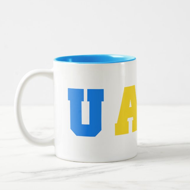 Ukraine Zweifarbige Tasse (Links)