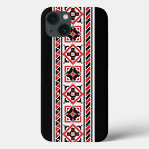 Ukrainer kreuzt Stickerei iPod, iPhone Fall 13 Hülle