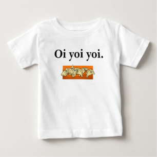 Ukrainer Oi Yoi Yoi Varenyky Perogies Kleinkind Baby T-shirt
