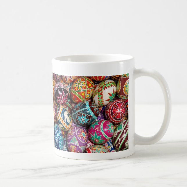 Ukrainer-Osterei-Tasse Kaffeetasse (Rechts)
