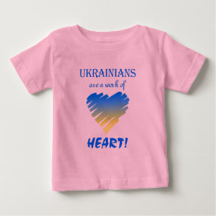 Ukrainer sind ein Werk des Herzens Baby T-shirt