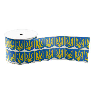 Ukrainer Tryzub Ripsband