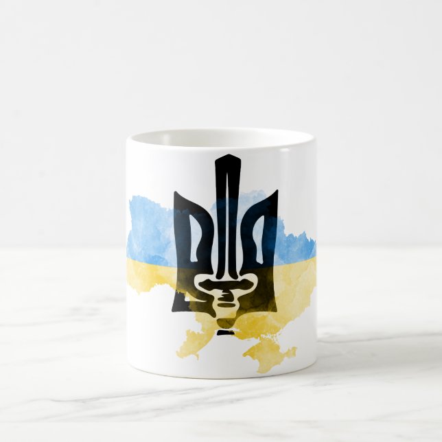 Ukrainer Tryzub Tasse (Mittel)