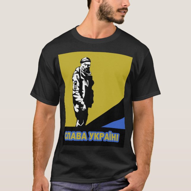 Ukraine's Hero T-Shirt (Vorderseite)