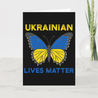 Ukrainian Butterfly Support Ukraine Flag Freedom S Karte
