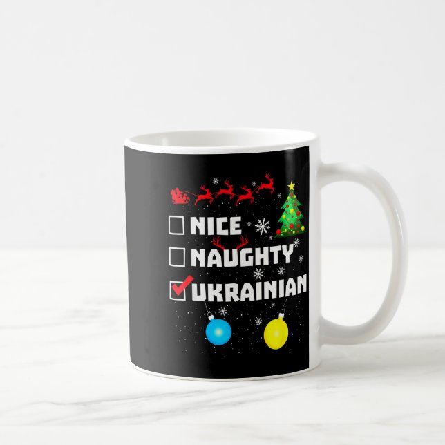 Ukrainian Christmas  Kaffeetasse (Rechts)