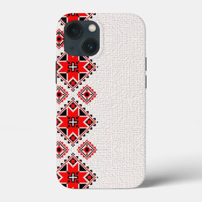 Ukrainian embroidery Case-Mate iPhone case (Rückseite)