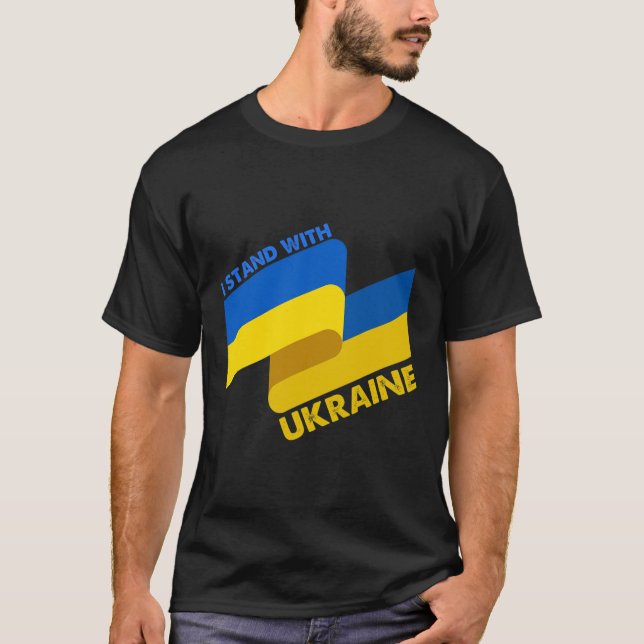 Ukrainian Flag Ukraine 6  T-Shirt (Vorderseite)
