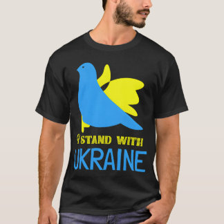 Ukrainian Support Ukrainian Flag I Stand With Ukra T-Shirt