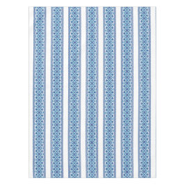 Ukrainian traditional vushuvanka folk pattern blue tischdecke