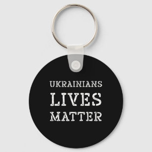 Ukrainianisches Leben Problem T-Shirt Rette die Uk Schlüsselanhänger