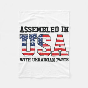 Ukrainisch-amerikanischer Patriot, in den USA gewa Fleecedecke