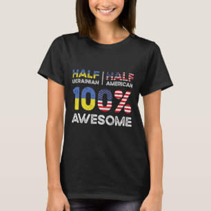 Ukrainisch-amerikanischer Patriot, in den USA gewa T-Shirt
