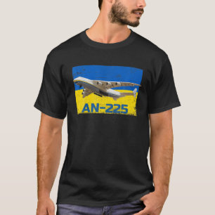 Ukrainisch an-225 Mriya, und Vintage Patriotik Ukr T-Shirt