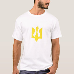 Ukrainisch Patriotic Tryzub, Modernes Dreier, Unte T-Shirt