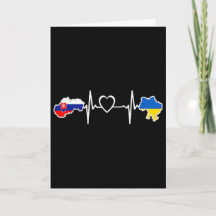Ukrainisch Slowakische Flagge - Ukraine Slowakei H Karte