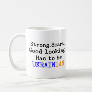 ukrainisch stark kaffeetasse