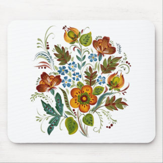 Ukrainische Blume Mousepad