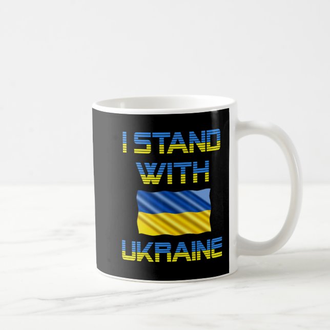 ukrainische Dreifaltigkeit ukrainische Flagge ukra Kaffeetasse (Rechts)