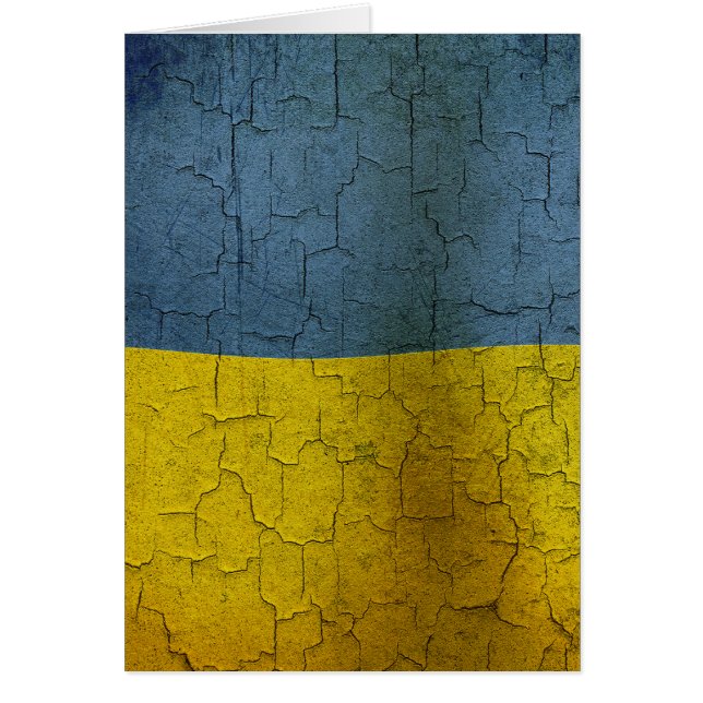 Ukrainische Flagge (Vorne)