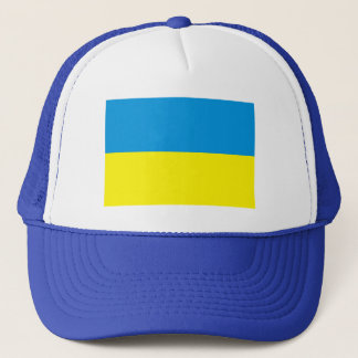 Ukrainische Flagge Blau und Gelb Golf oder Truckerkappe