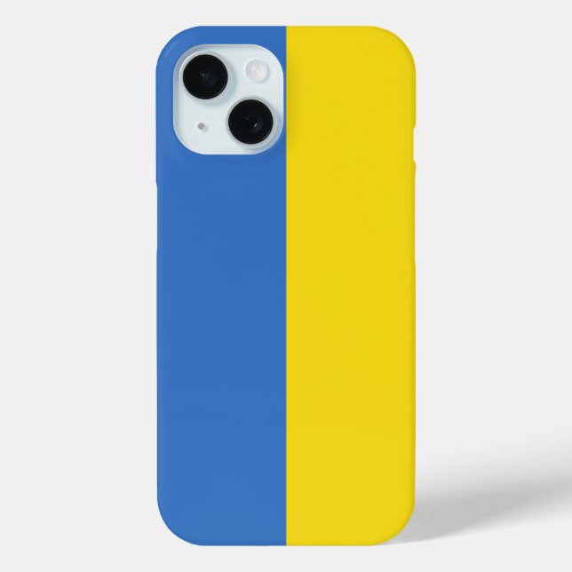 ukrainische Flagge Case-Mate iPhone Hülle (Rückseite)