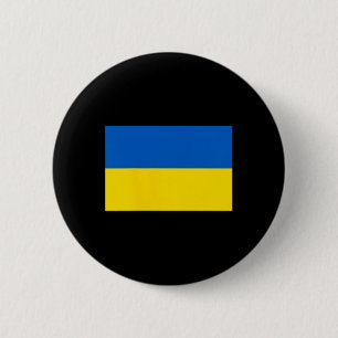 Ukrainische Flagge der Ukraine Button