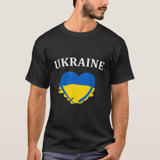 Ukrainische Flagge - Die Ukraine T-Shirt