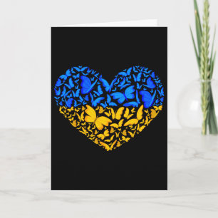 Ukrainische Flagge Frieden Ukraine-Flagge Schmette Karte
