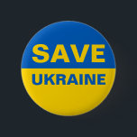 ukrainische Flagge gerettet Button<br><div class="desc">ukrainische Flagge gerettet</div>