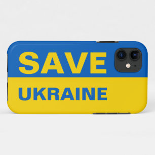 ukrainische Flagge gerettet Case-Mate iPhone Hülle