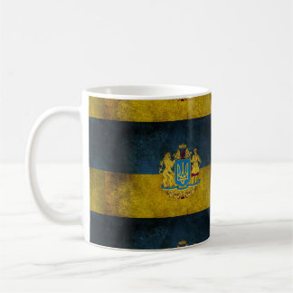ukrainische Flagge  Kaffeetasse