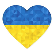 Ukrainische Flagge. Liebe in die Ukraine. Unterstü