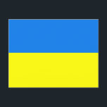 ukrainische Flagge Postkarte<br><div class="desc">ukrainische Flagge Postkarte</div>