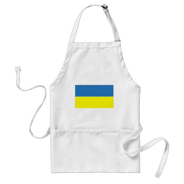 ukrainische Flagge Schürze (Vorne)