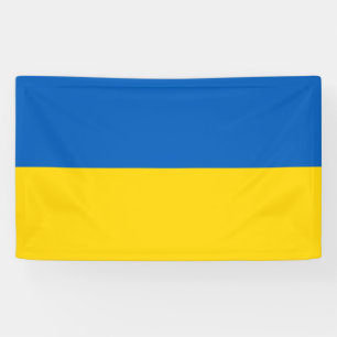 Ukrainische Flagge (Ukraine) Banner