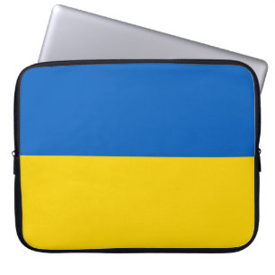 Ukrainische Flagge (Ukraine) Laptop-Sieb Laptopschutzhülle