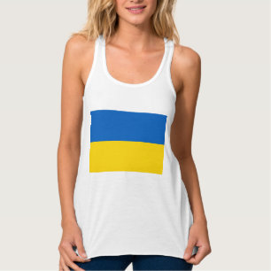 Ukrainische Flagge (Ukraine) Tank Top