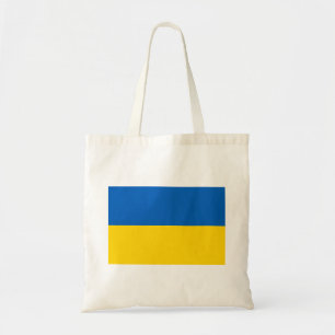Ukrainische Flagge (Ukraine) Tote Beutel Tragetasche